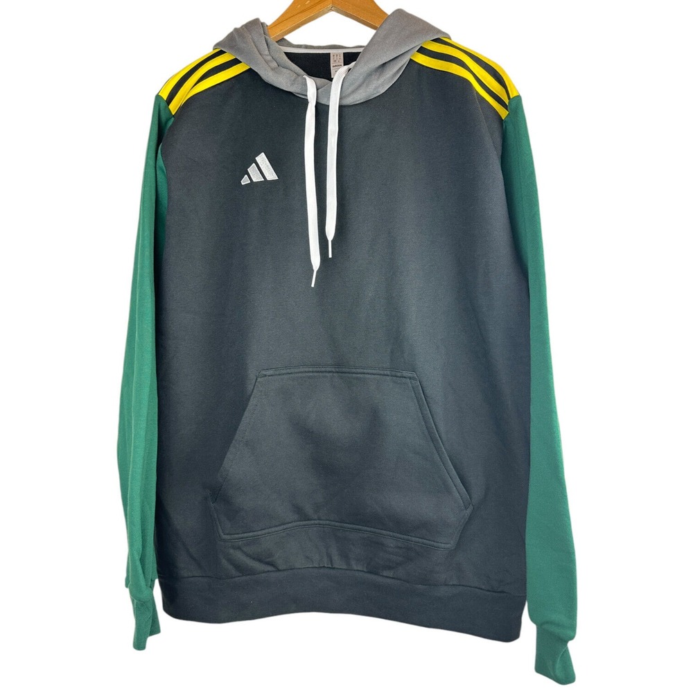 New Adidas Entrada 22 Hoody Colorblock Sweatshirt Pullover Hoodie Rare SAMPLE - Picture 9 of 10